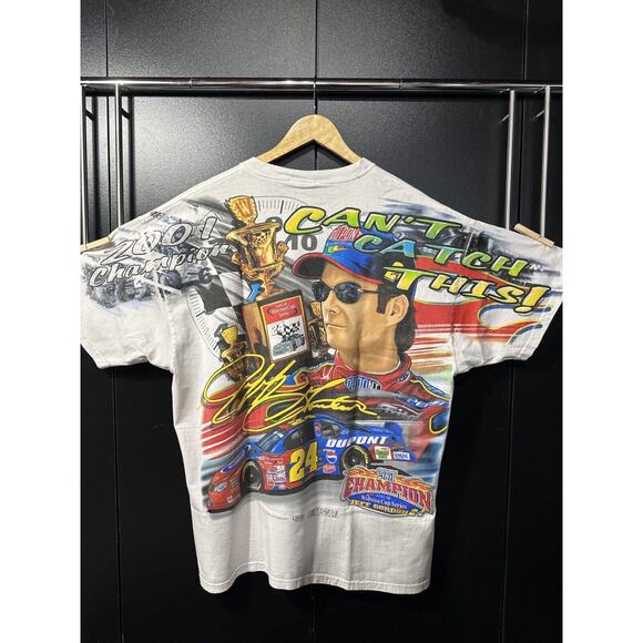 NASCAR 01 Jeff Gordon T-shirt Winston Cup Champion Large - Picture 5 of 8